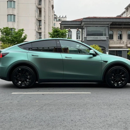Ultra-Matte Midnight Green Car Vinyl Wrap review 