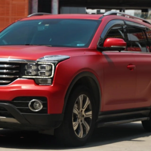 Matte Metallic Red Car Vinyl Wrap review 