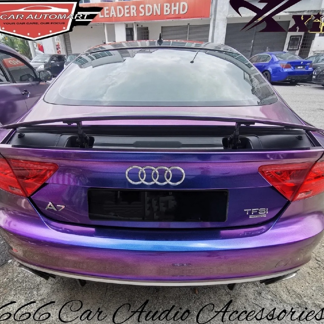 Gloss Chameleon Red Purple Car Vinyl Wrap review fgbrf 02