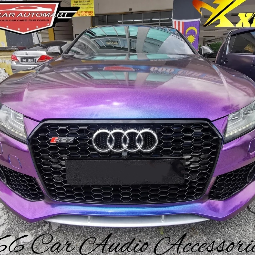 Gloss Chameleon Red Purple Car Vinyl Wrap review fgbrf 01