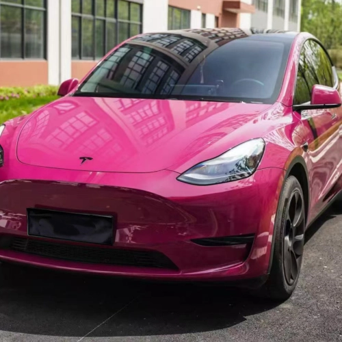 Super Gloss Ruby Star Car Vinyl Wrap review 