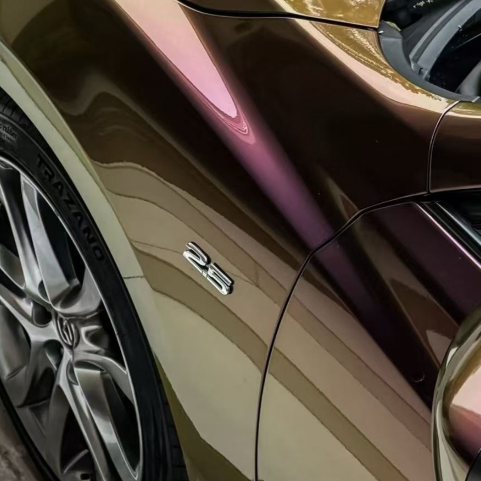  Gloss Shifting Green Purple Car Vinyl Wrap review fdgre 01