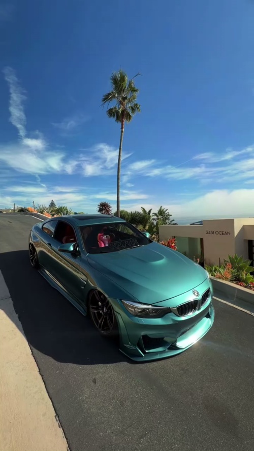 PET Gloss Metallic Ryan Green Car Vinyl Wrap review 