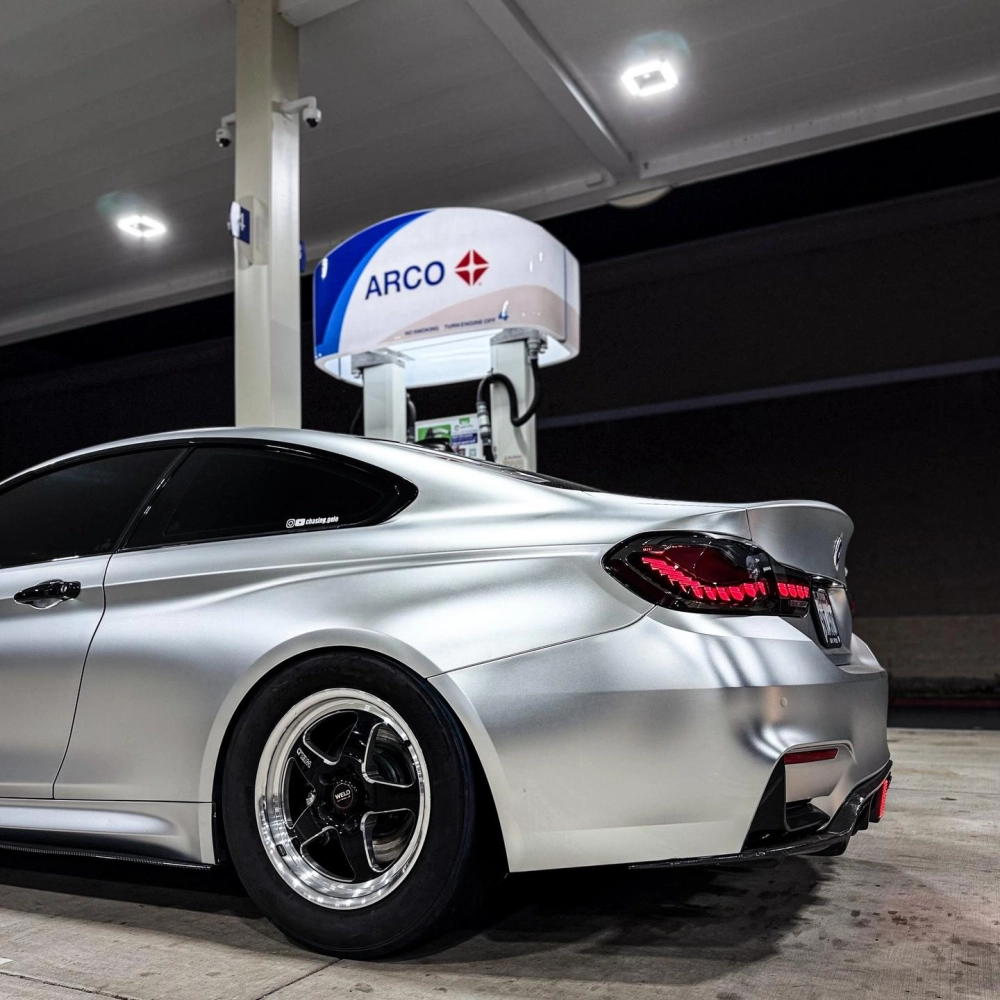 Matte Chrome Alexander Silver Car Vinyl Wrap review dfe 03