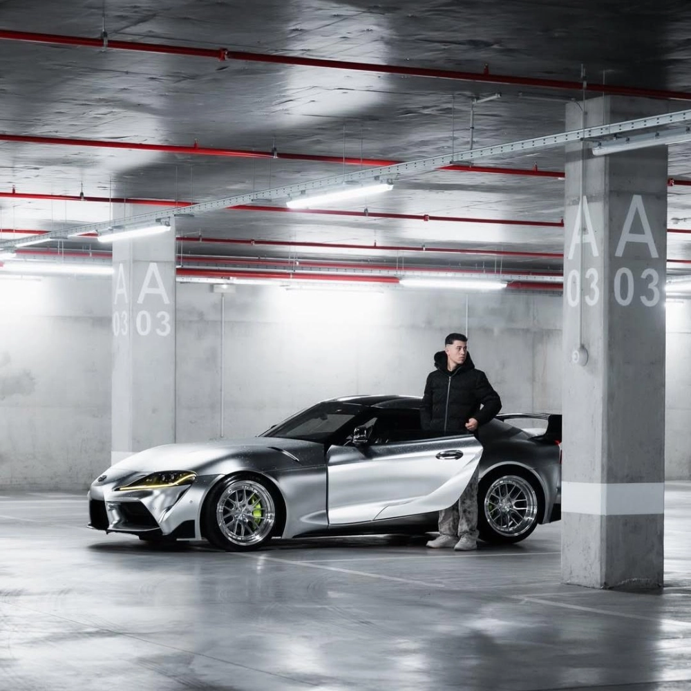 Matte Chrome Alexander Silver Car Vinyl Wrap review fdgbre 03