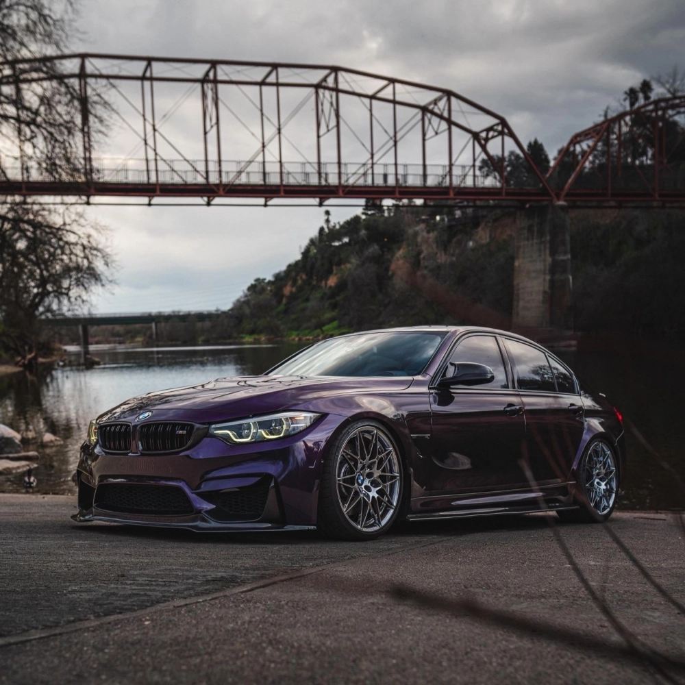 Gloss Metallic Midnight Purple Car Vinyl Wrap review sdww 02