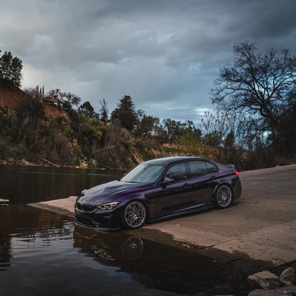 Gloss Metallic Midnight Purple Car Vinyl Wrap review sdww 03