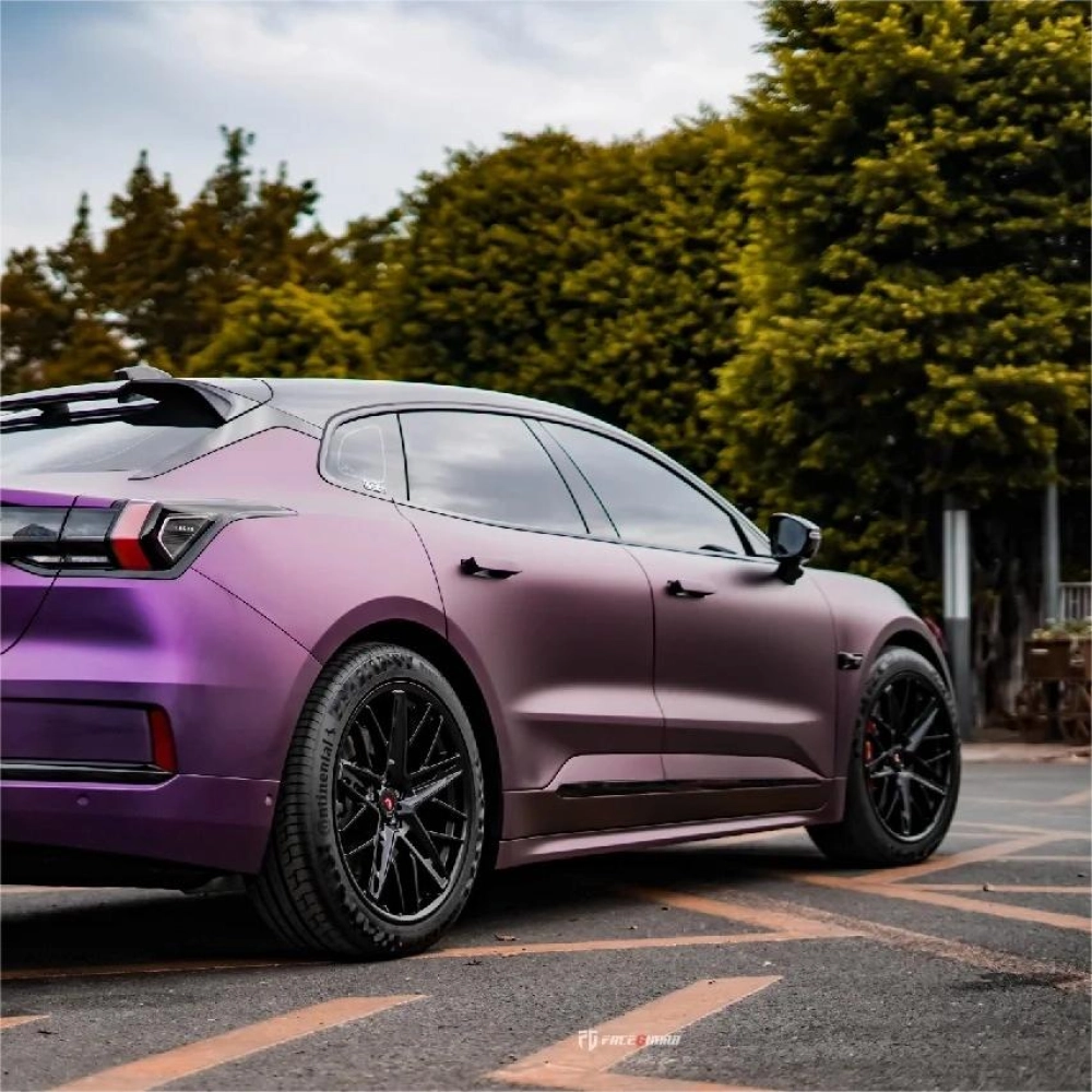 Matte Metallic Purple Car Vinyl Wrap review dfsvr 02