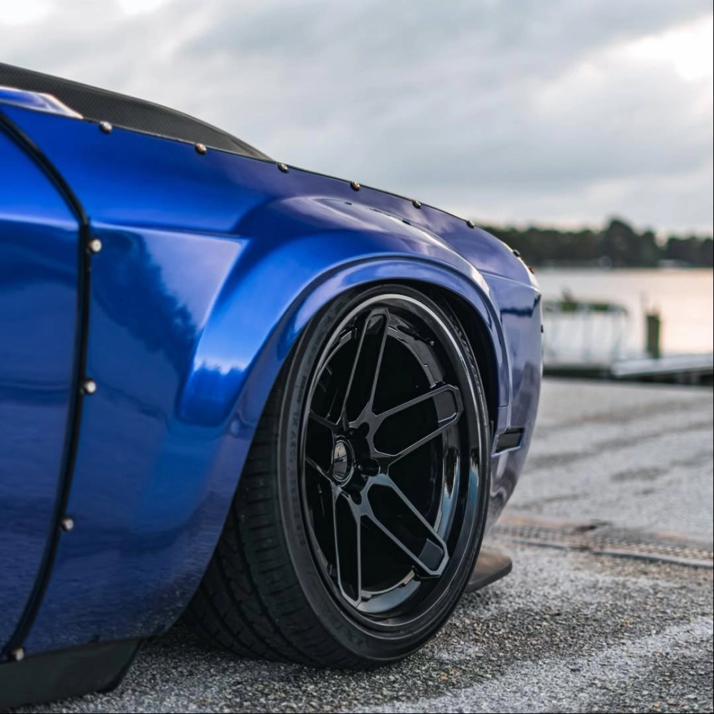 Gloss Metal Paint Blueberry Car Vinyl Wrap review fhr 00