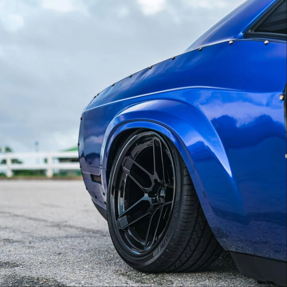 Gloss Metal Paint Blueberry Car Vinyl Wrap review fhr 01
