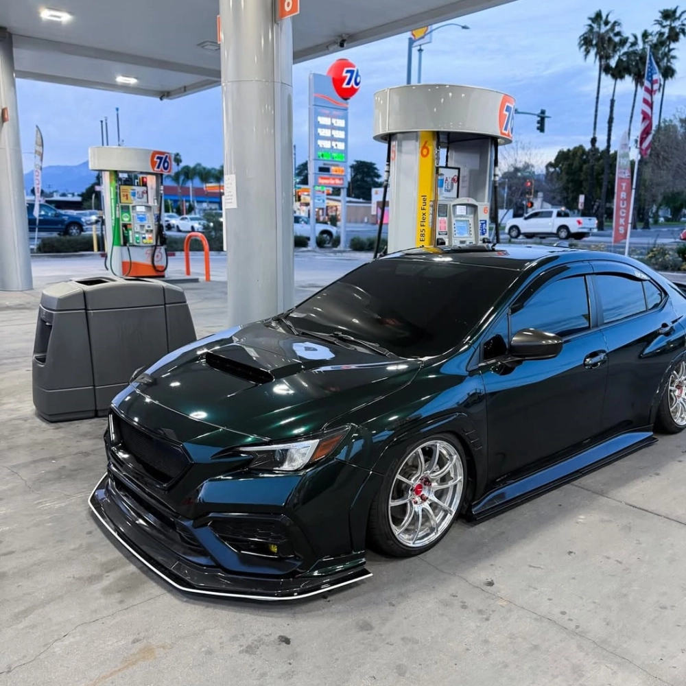 Gloss Benz Emerald Green Car Vinyl Wrap review fgre 03