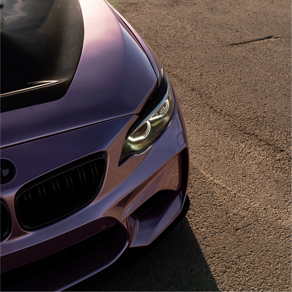 PET Bentley Passion Pink Car Vinyl Wrap review safew 04