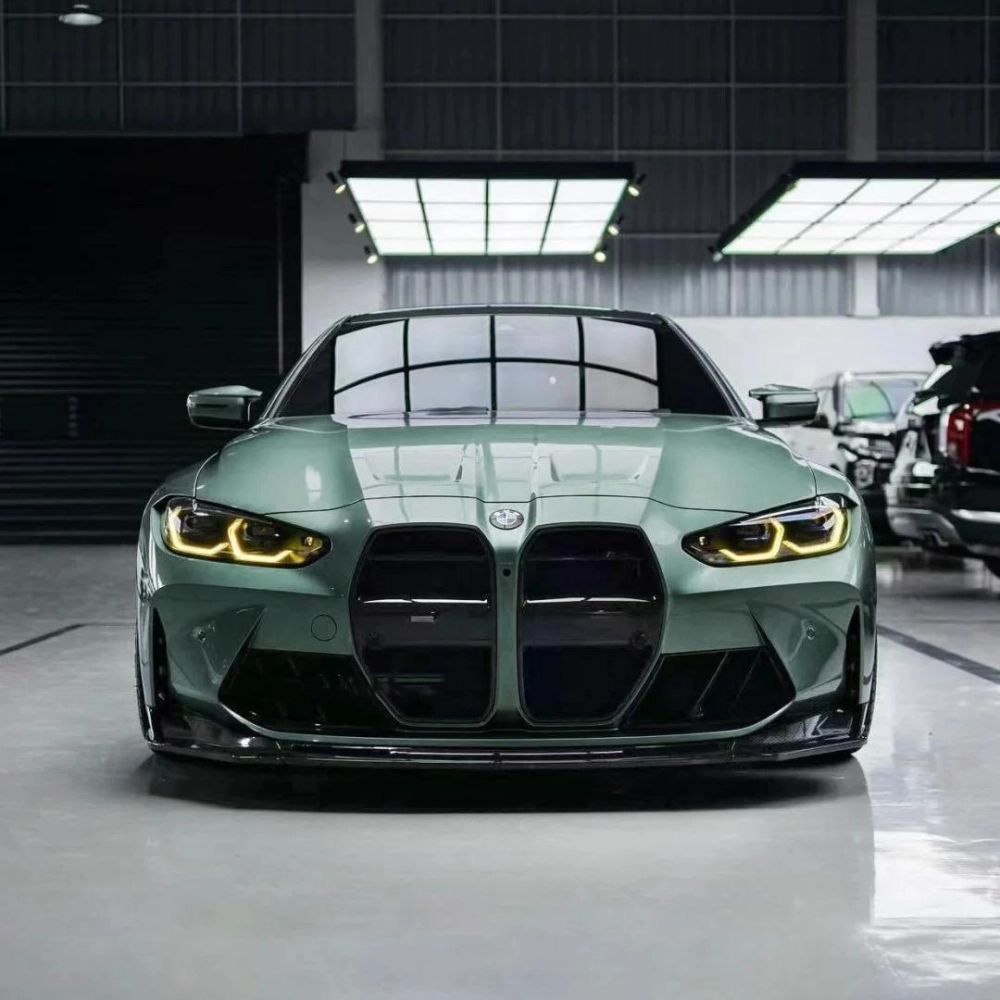 PET Gloss Liquid Alpine Green Car Vinyl Wrap review Leona 00