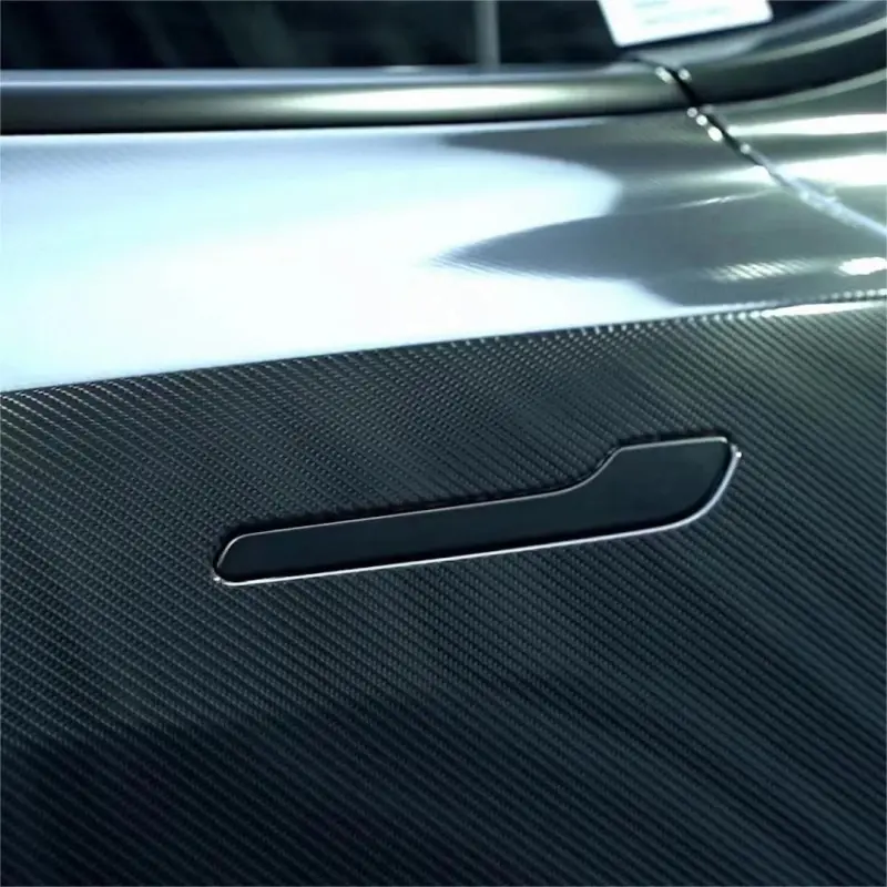 4D Super Gloss Carbon Fiber Black Car Vinyl Wrap  review ytjyttrj 00