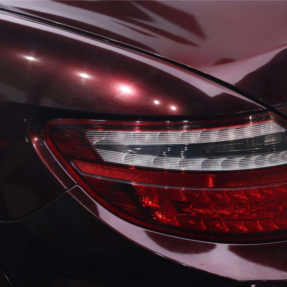 Gloss Metallic Black Rose Car Vinyl Wrap review zhang 03