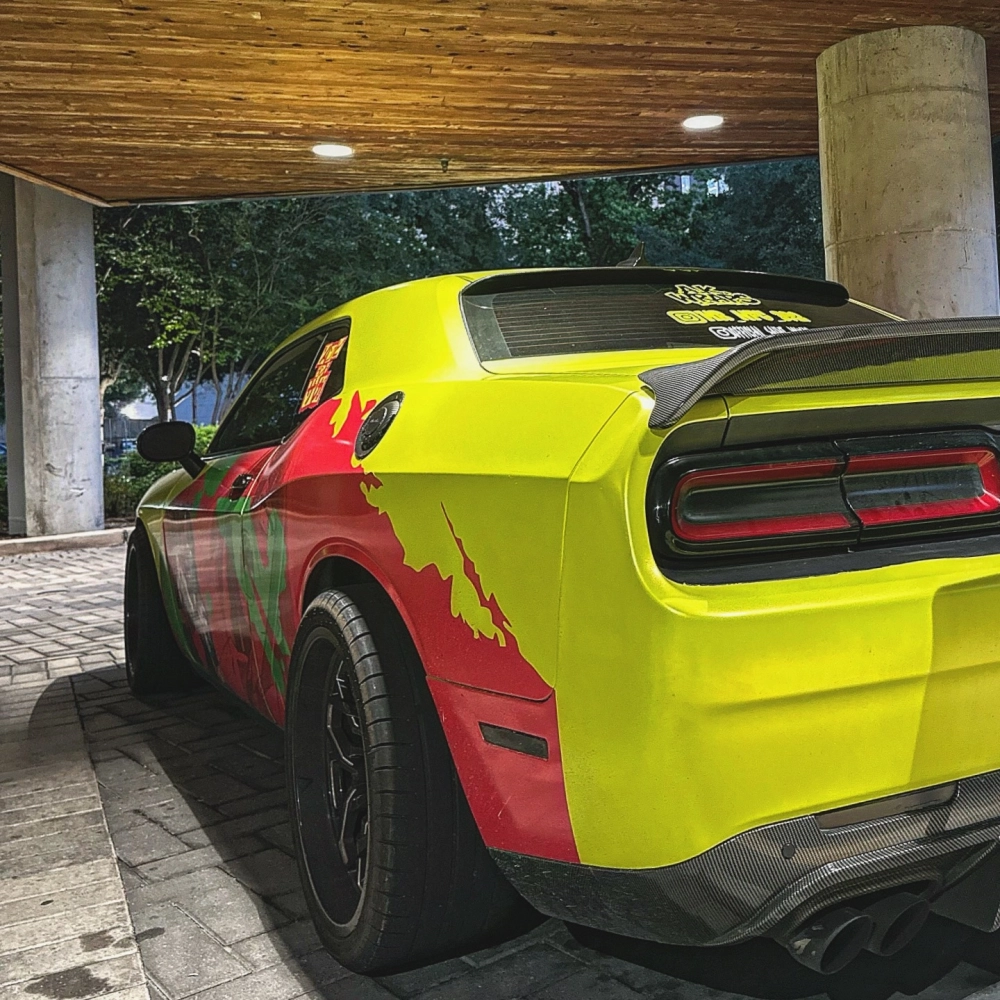 Super Matte Fluorescent Yellow Car Vinyl Wrap  review fdnrt 01