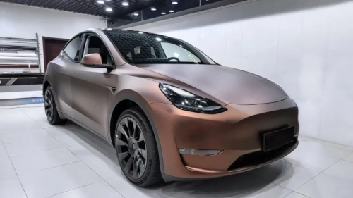 Matte Flat Coffee Brown Car Vinyl Wrap  review 