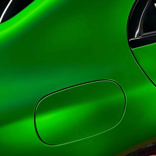 Matte Chrome Green Car Vinyl Wrap review 
