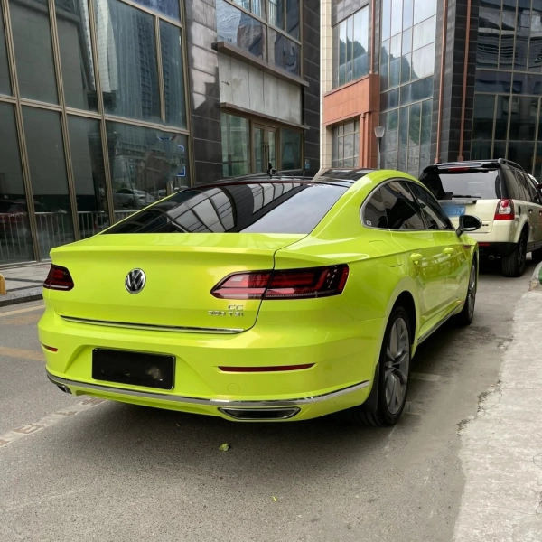 BMW Gloss Magic Gold Fluorescence Car Vinyl Wrap review dsbgre 01