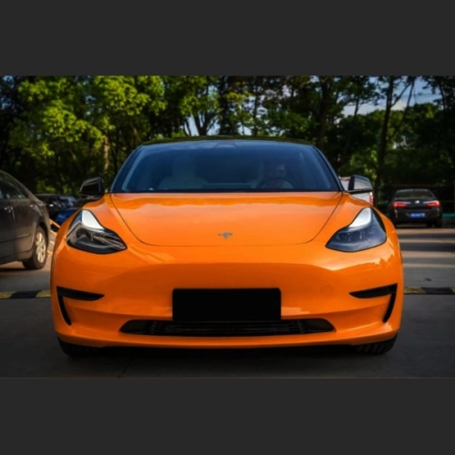 McLaren Orange Car Vinyl Wrap review 