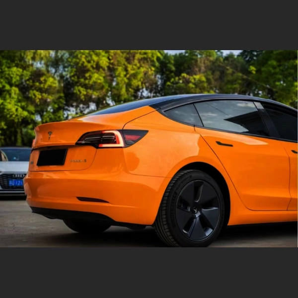 McLaren Orange Car Vinyl Wrap review fbfbn 03