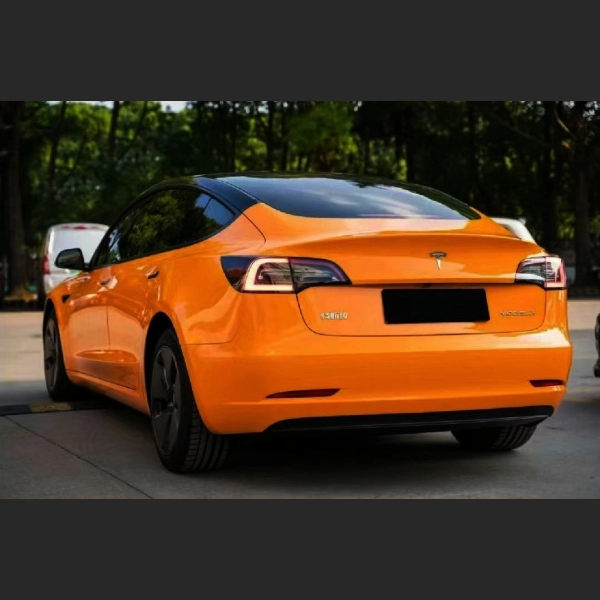 McLaren Orange Car Vinyl Wrap review fbfbn 02