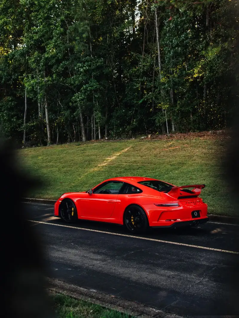 PET Porsche Orange Car Vinyl Wrap review hgy 01