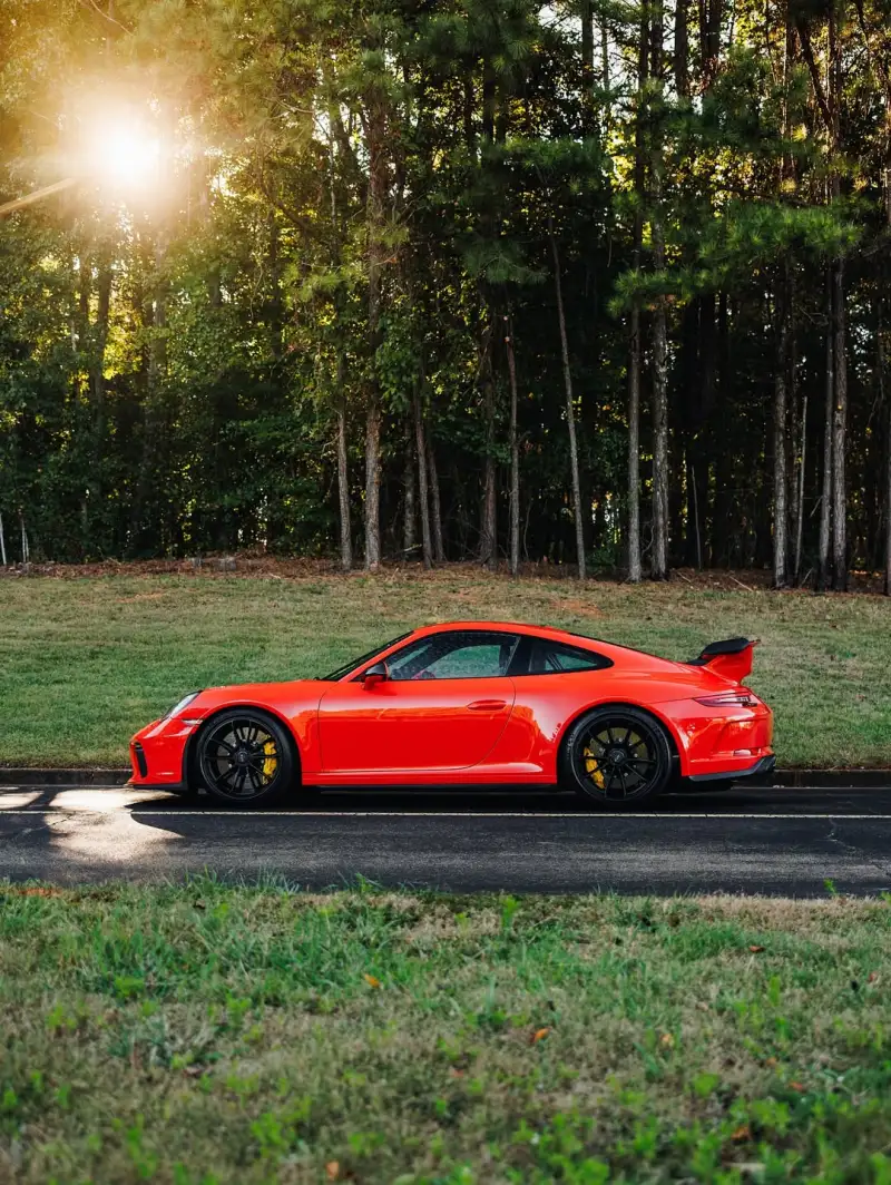 PET Porsche Orange Car Vinyl Wrap review hgy 02