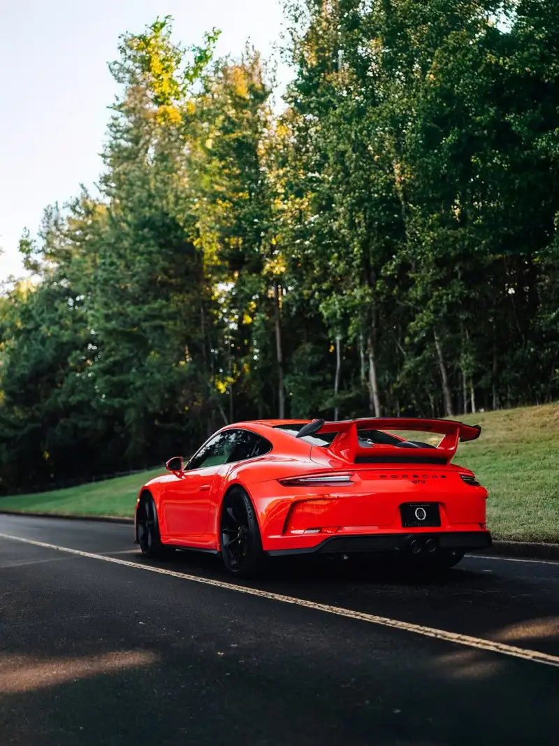 PET Porsche Orange Car Vinyl Wrap review hgy 03
