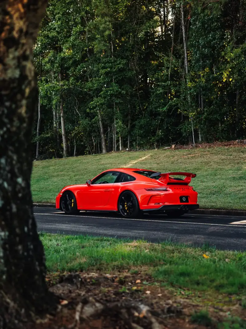 PET Porsche Orange Car Vinyl Wrap review hgy 04