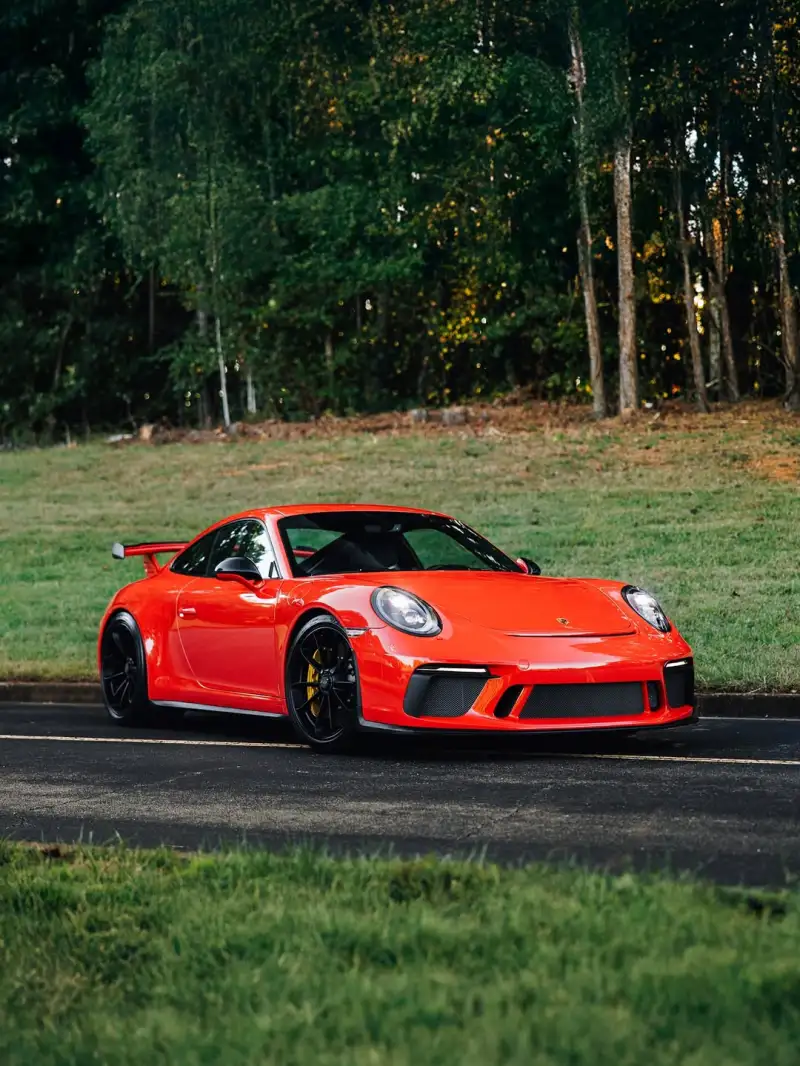 PET Porsche Orange Car Vinyl Wrap review hgy 05