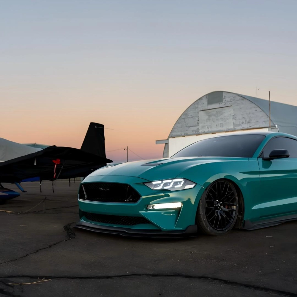 Super Gloss Pine Green Car Vinyl Wrap review gnre 01