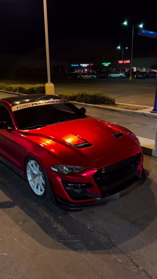 Gloss Metallic Vampire Red Car Vinyl Wrap review 