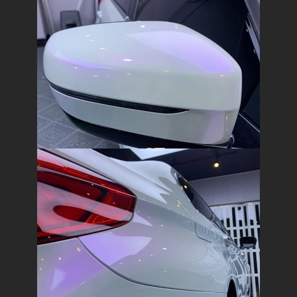 Gloss White Purple Car Vinyl Wrap review gfnt 01