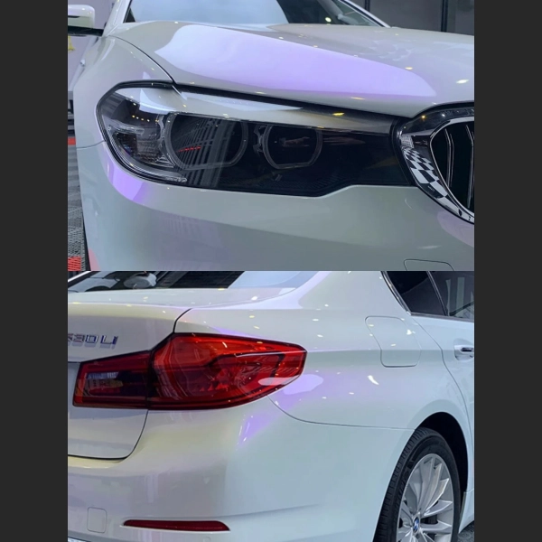 Gloss White Purple Car Vinyl Wrap review gfnt 02
