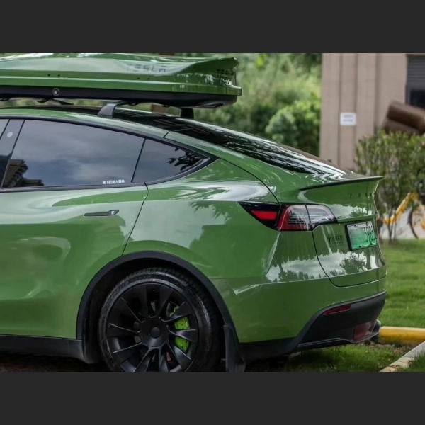 Tesla Gloss Racing Green Car Vinyl Wrap review fdh