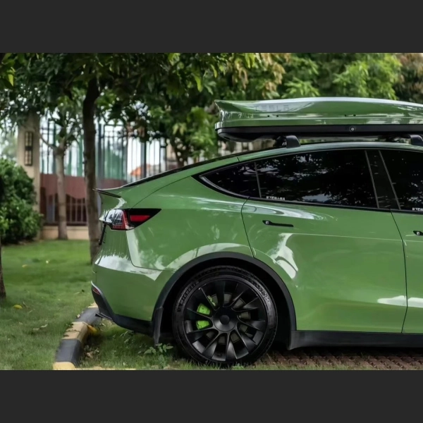 Tesla Gloss Racing Green Car Vinyl Wrap review fdrk 00