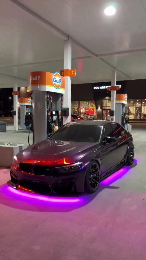 PET Gloss Galaxy Flash Purple Car Vinyl Wrap review 