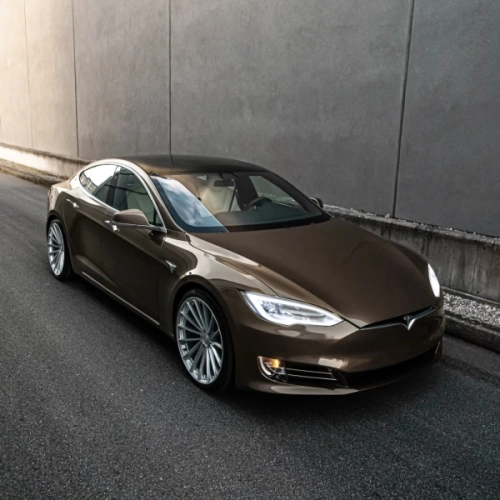 PET Metal Paint Brown Car Vinyl Wrap review 
