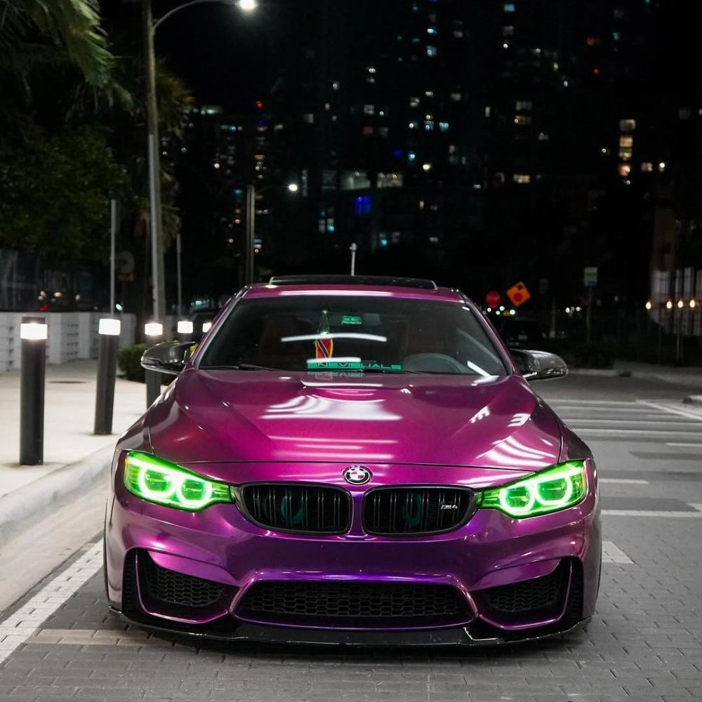 Gloss Metallic Grape Purple Car Vinyl Wrap review dfnrt 01