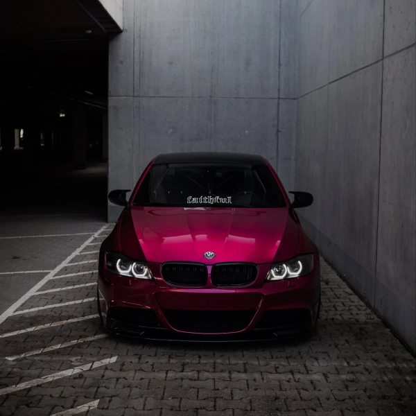 PET Glossy Metallic Rubellite Purple Vinyl Wrap review gbhr 00