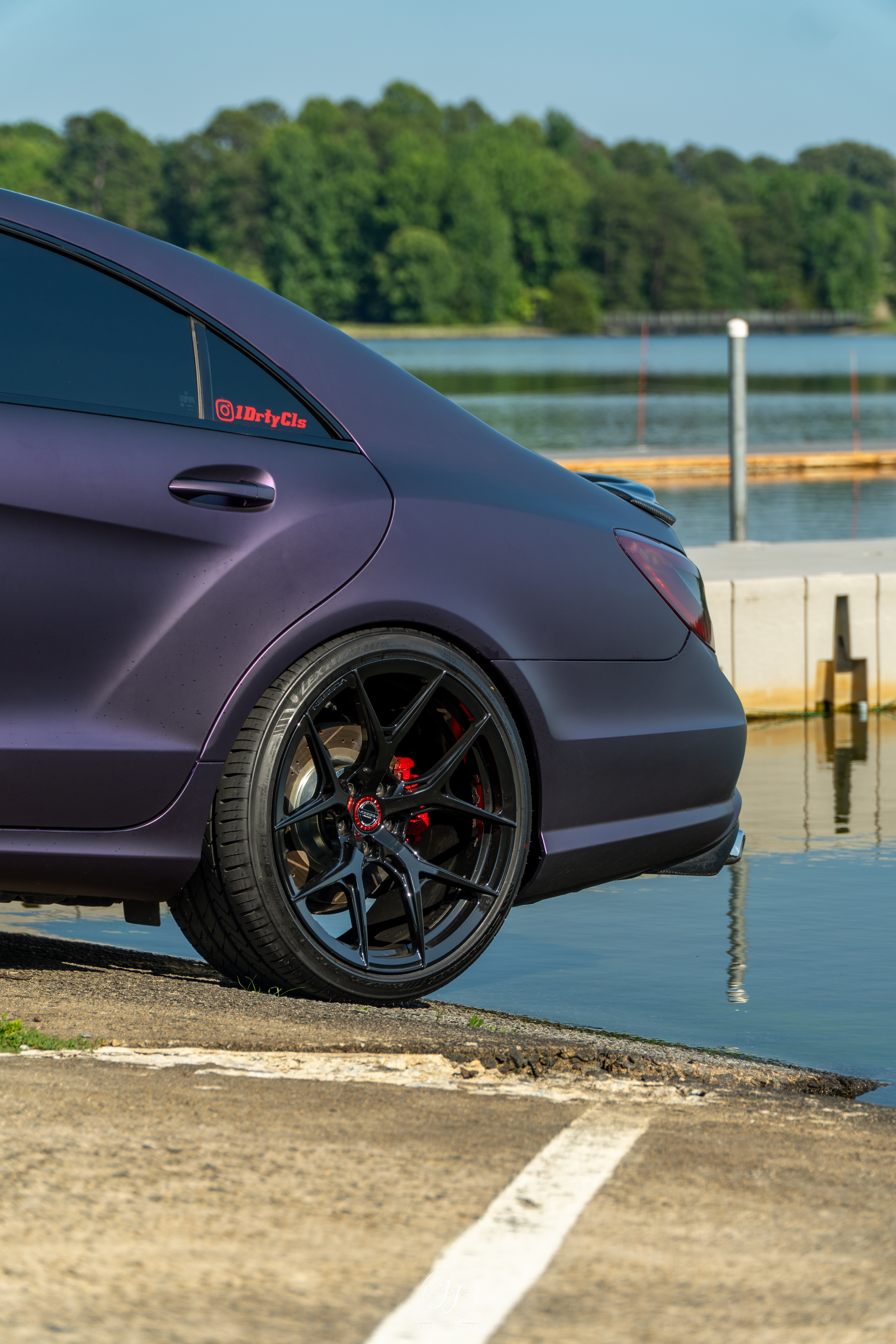 PET Matte Metallic Purple Car Vinyl Wrap review maical 01