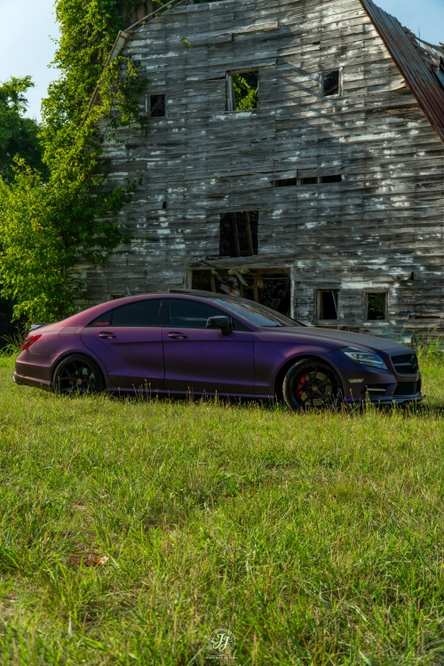 PET Matte Metallic Purple Car Vinyl Wrap review 