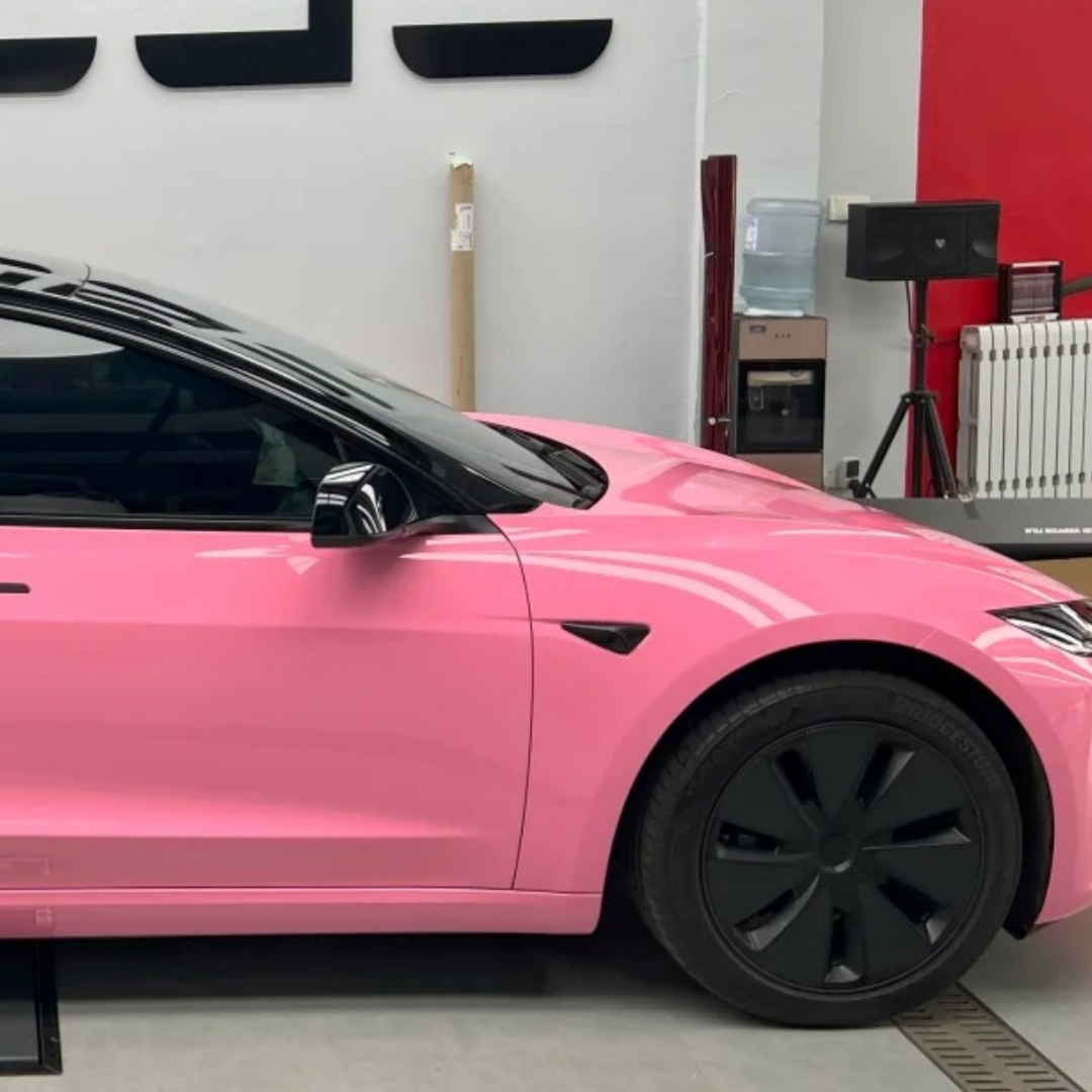 Gloss Crystal Light Pink Car Vinyl Wrap review fdgr 01