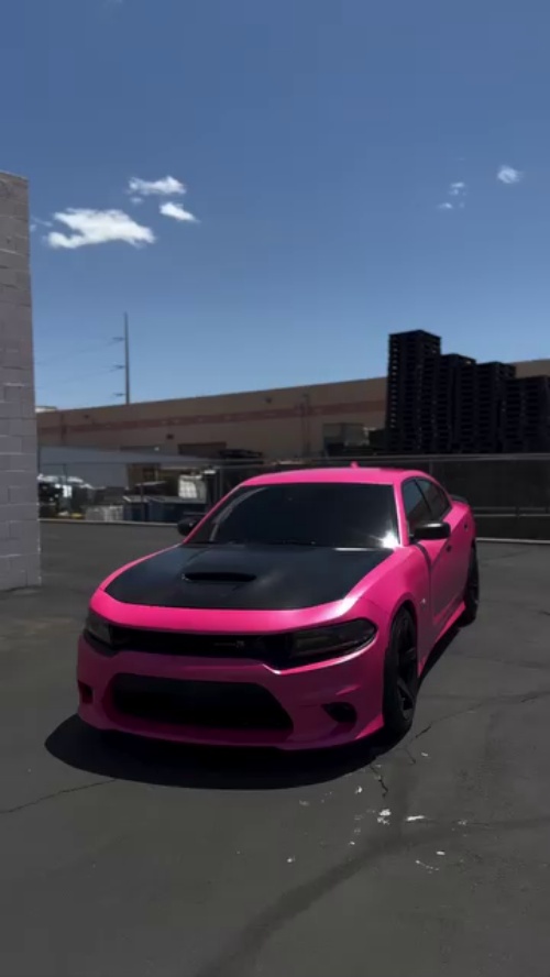 Matte Pure Metal Princess Pink Car Vinyl Wrap review 