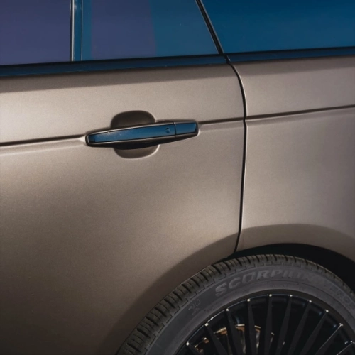 Ultra-Matte Brown Grey Car Vinyl Wrap review 