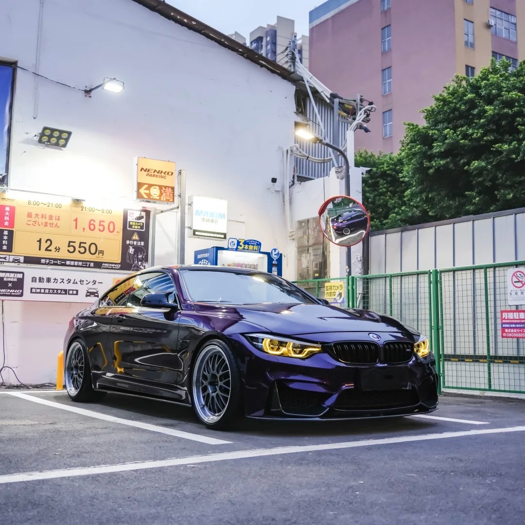 Gloss Metallic Midnight Purple Car Vinyl Wrap review fdbdgh 01