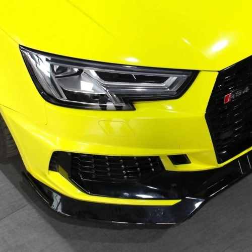 Gloss Crystal Lemon Yellow Car Vinyl Wrap review 