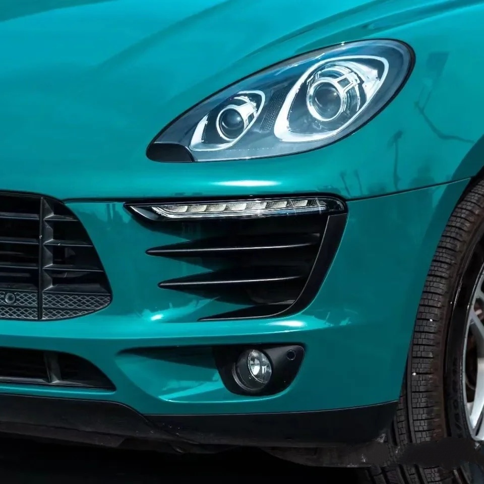 Super Gloss Pine Green Car Vinyl Wrap review gnre 02