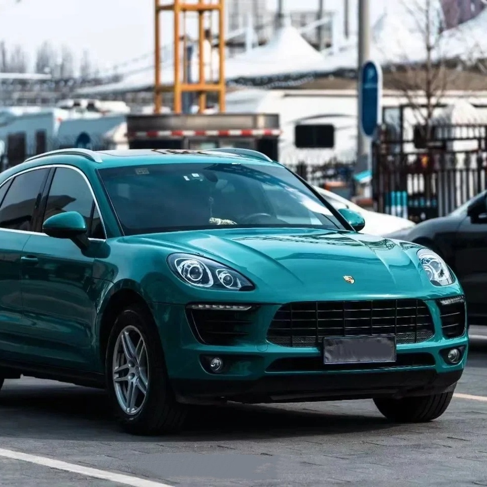 Super Gloss Pine Green Car Vinyl Wrap review gnre 03